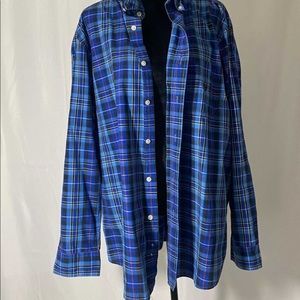 Blue XL flannel
